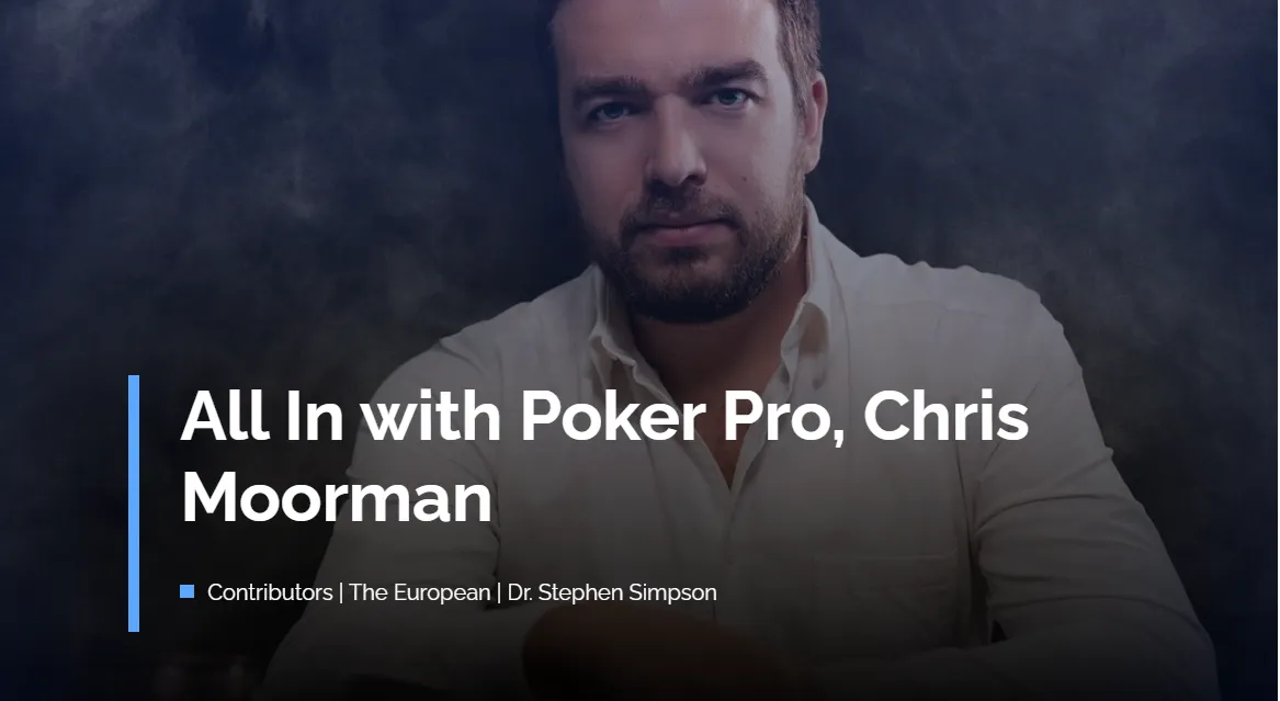 chris moorman poker champion wpt coaching dr stephen simpson